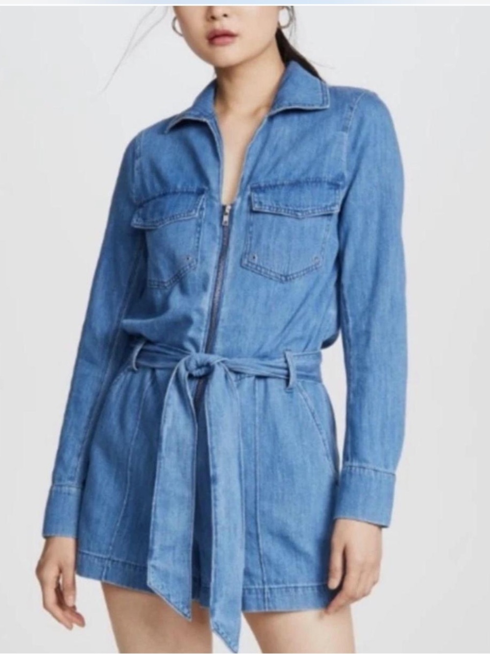 Veronica Beard Jean Romper